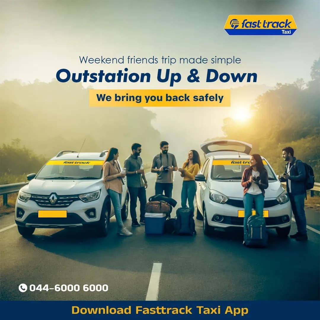 On Time Pickup & Drop - 24/7 Booking Fasttrack Taxi
