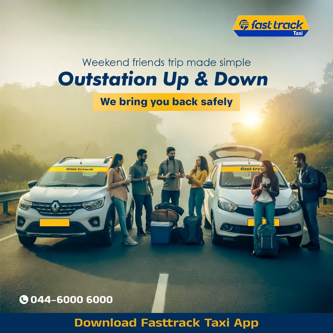 On Time Pickup & Drop - 24/7 Booking Fasttrack Taxi